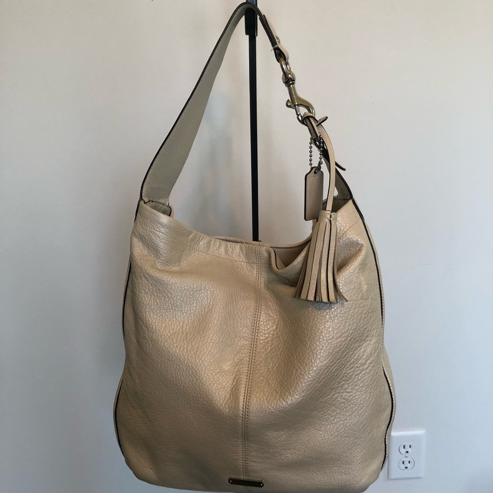 Coach Cream Shoulder Bag